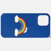 Regenboog met witte wolken Case-Mate iPhone case (Achterkant (horizontaal))