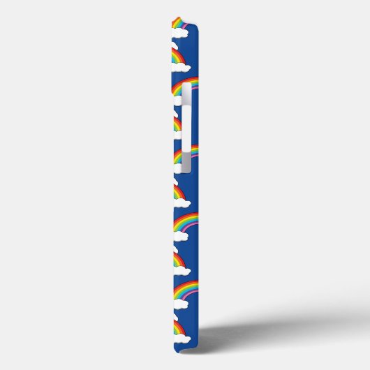 Regenboog met witte wolken Case-Mate iPhone case (Achterkant / Links)