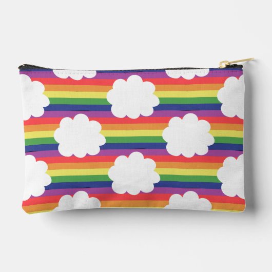 Regenboog met wolken etui (Achterkant)
