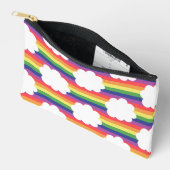 Regenboog met wolken etui (Open)