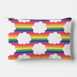 Regenboog met wolken etui