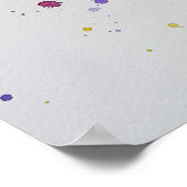 Regenboog Mijn Paard is een Eenhoorn Schattig Post Poster (Hoek)