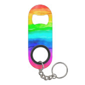 Regenboog Mini Flessenopener (Achterkant)