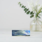 Regenboog Mini Visitekaartje (Staand voorkant)