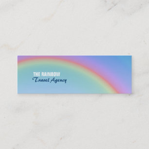 Regenboog Mini Visitekaartje