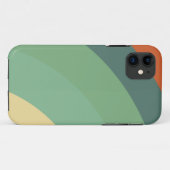 Regenboog Minimalistische Strepen Handgemaakt Case-Mate iPhone Case (Achterkant (horizontaal))