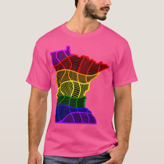 Regenboog Minnesota Oversized T-shirt