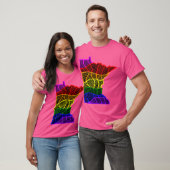 Regenboog Minnesota Oversized T-shirt (Unisex)