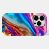 Regenboog Modern Schattige Esthetisch Case-Mate iPhone Case (Achterkant (horizontaal))