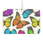 Regenboog Monarch Vlinder Patroon Luchtverfrisser (Achterkant)