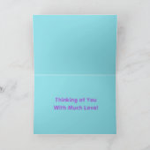 Regenboog Monarch Vlinder Schilderij Wees Jij Kaar Kaart (Binnen)