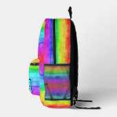Regenboog Monogram Mooie Waterverf Rugzak (Rechts)