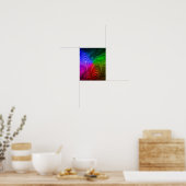 Regenboog mooi poster (Keuken)