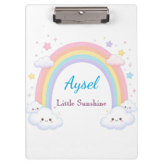 Regenboog Moppie Kinderen Sticker 🌈 Klembord