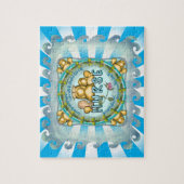 Regenboog motto verpleegkundige legpuzzel (Verticaal)