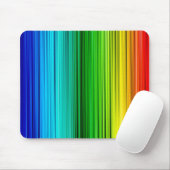 Regenboog/Mousepad Muismat (Met muis)