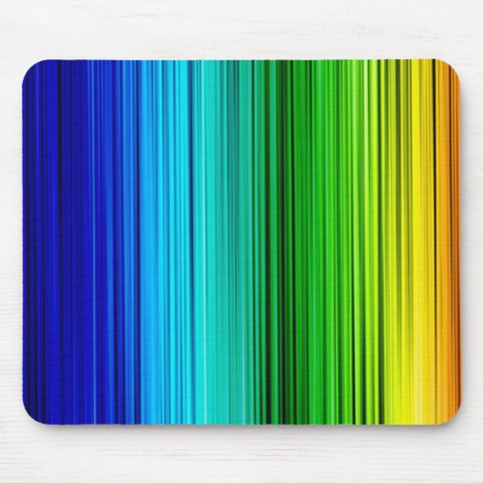 Regenboog/Mousepad Muismat (Voorkant)