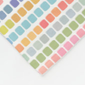 Regenboog mozaïek deken (Hoek)