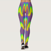 Regenboog M's Leggings (Achterkant)