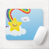 Regenboog Muismat (Met muis)