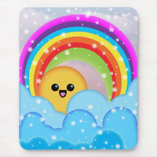 Regenboog Muismat (Voorkant)