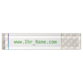 Regenboog Naambordje (Voorkant)