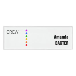 Regenboog Naamlabel Naambadge