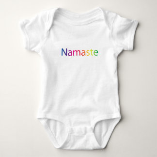 Regenboog Namaste Organic Katoenen Onesie Romper