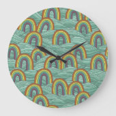 Regenboog Natuur: Handgetekende compositie Grote Klok (Voorkant)