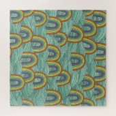 Regenboog Natuur: Handgetekende compositie Legpuzzel (Horizontaal)