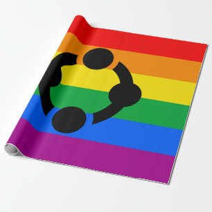 Regenboog Niche Pride Vlag Cadeaupapier