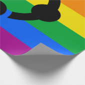 Regenboog Niche Pride Vlag Cadeaupapier (Hoek)