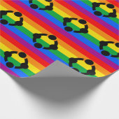 Regenboog Niche Pride Vlag Cadeaupapier (Hoek)