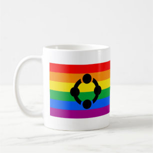 Regenboog Niche Pride Vlag Koffiemok