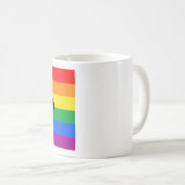 Regenboog Niche Pride Vlag Koffiemok (Voorkant rechts)