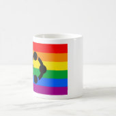 Regenboog Niche Pride Vlag Koffiemok (Center)