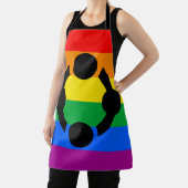 Regenboog Niche Pride Vlag Schort (Insitu)