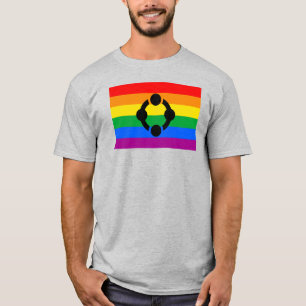 Regenboog Niche Pride Vlag T-shirt