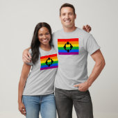 Regenboog Niche Pride Vlag T-shirt (Unisex)