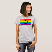 Regenboog Niche Pride Vlag T-shirt (Voorkant volledig)