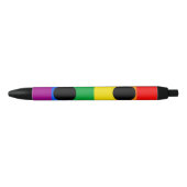 Regenboog Niche Pride Vlag Zwarte Inkt Pen (Voorkant)