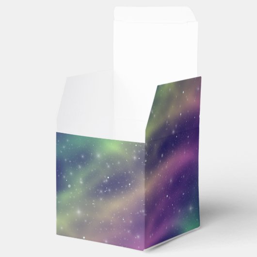 Regenboog noorderlicht: bedankdoosjes (Geopend)