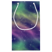 Regenboog noorderlicht: klein cadeauzakje (Achterkant)