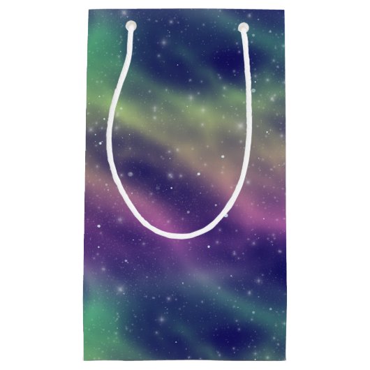 Regenboog noorderlicht: klein cadeauzakje (Voorkant)