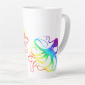 Regenboog Octopus - Hoge Mok (Rechterhoek)