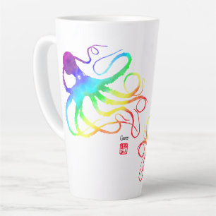 Regenboog Octopus - Hoge Mok