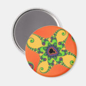 Regenboog Octopussen Magneet (Voorkant / Achterkant)