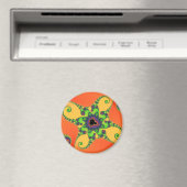 Regenboog Octopussen Magneet (Insitu (Vaatwasser))