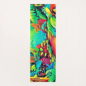 Regenboog Oerwoud: Vivid Dream Yogamat (Achterkant)