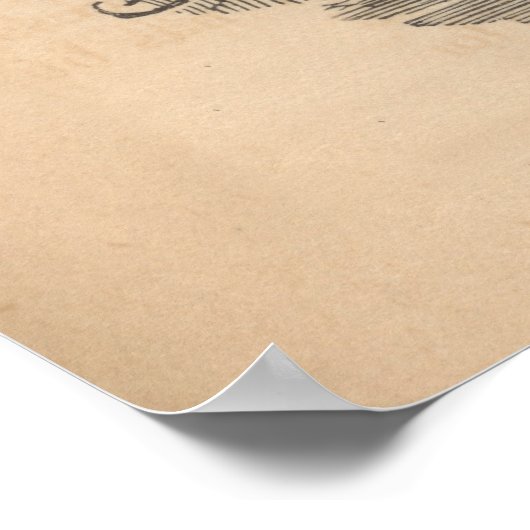 Regenboog of Corinne-Herfsten Poster (Hoek)